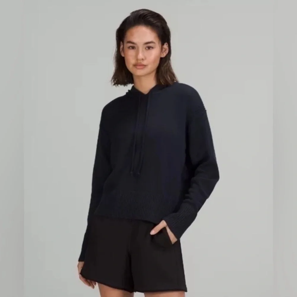 Lululemon Double Knit Sweater Hoodie M/ L